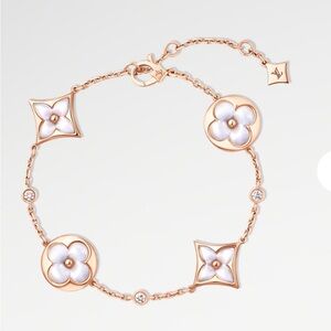 Louis Vuitton- Color Blossom BB Star and Sun Multi-Motif Bracelet.
